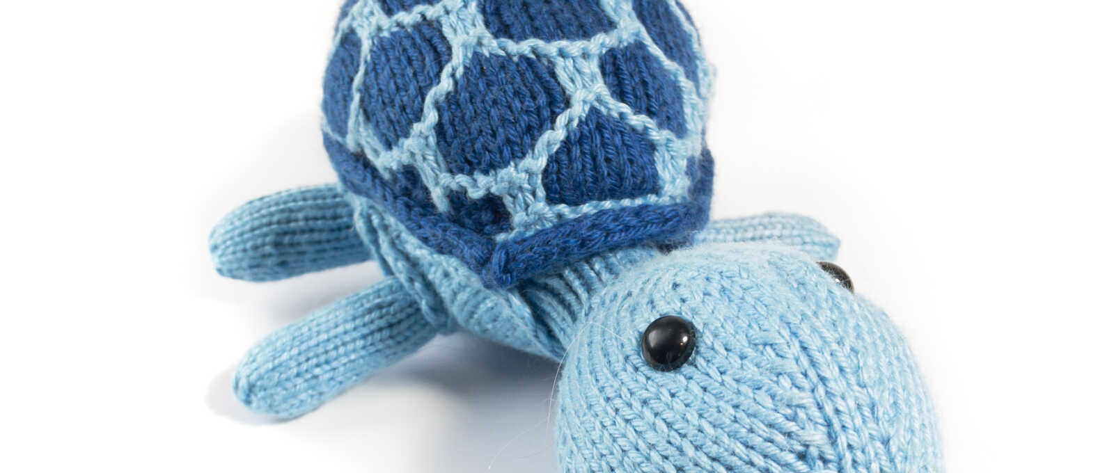 Blue Sheldon Turtle from Knit Picks