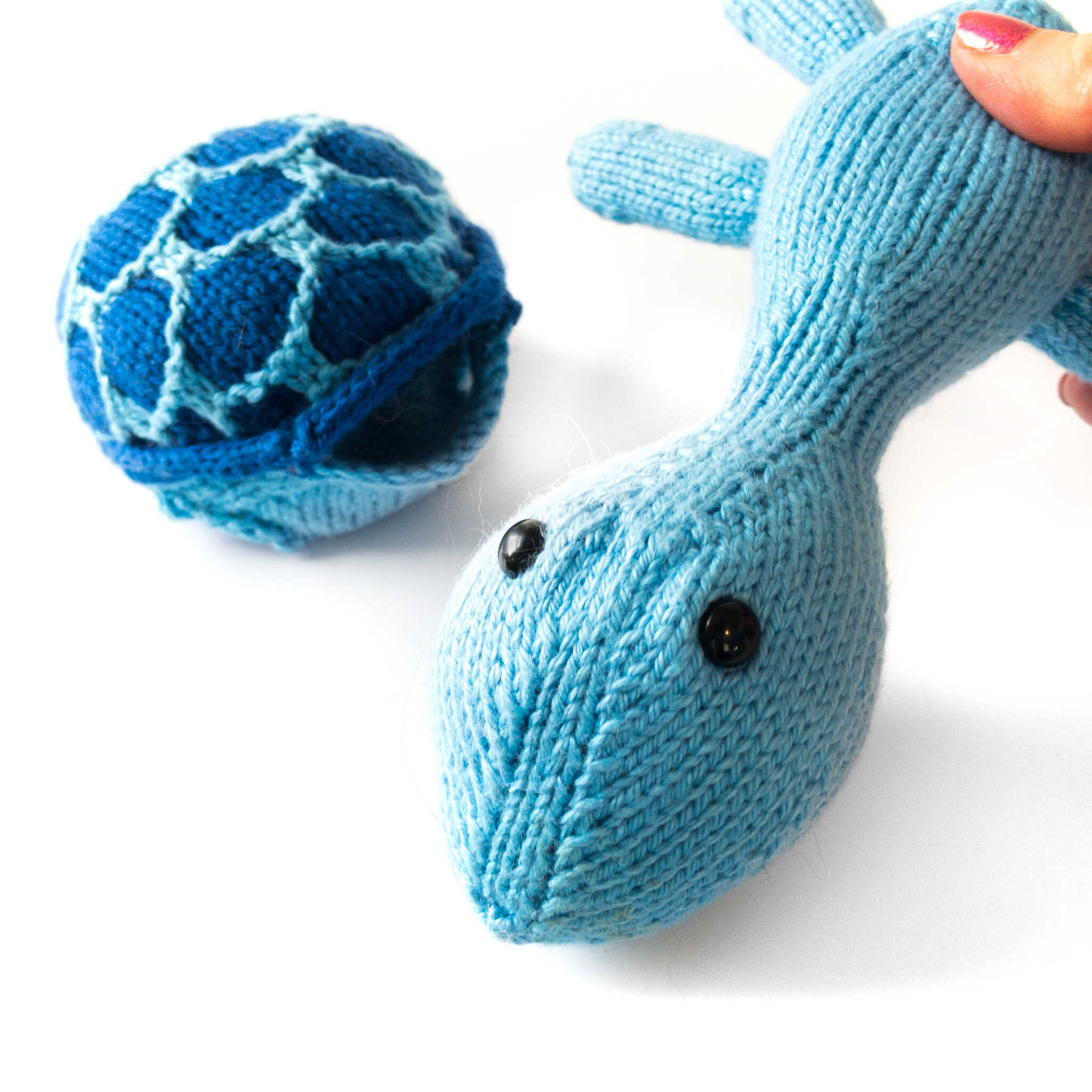 Knitted Turtle Shell