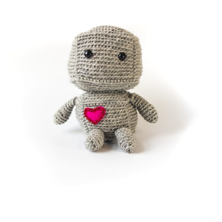 crochet robot amigurumi