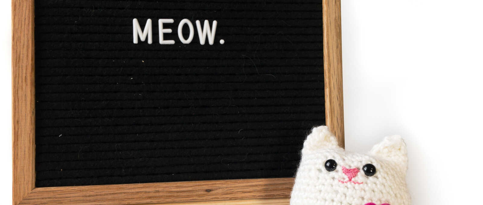 Simple Crocheted Cat