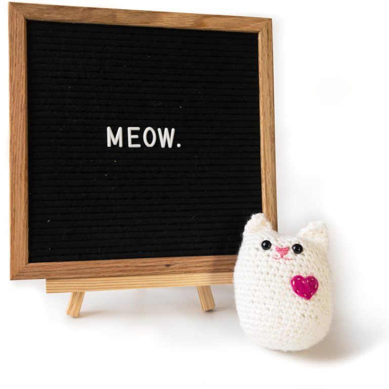Simple Crocheted Cat