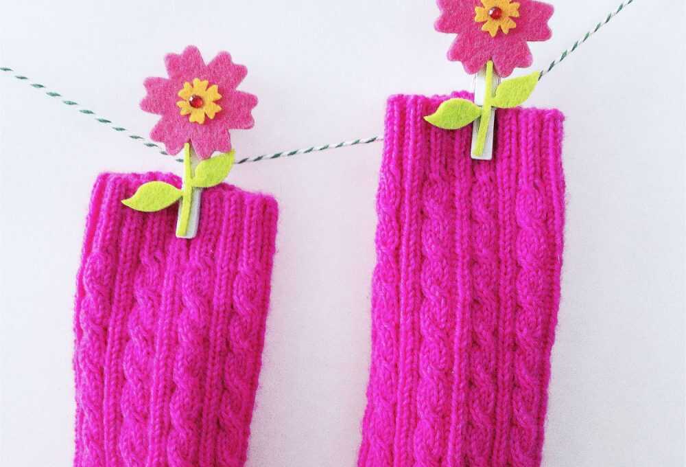Pink Socks on a Line
