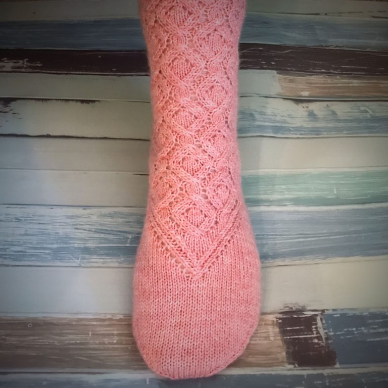 Turmeric socks by VeryBusyMonkey in Knit Picks Stoll, Dogwood Heather