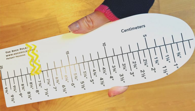 Sock Ruler