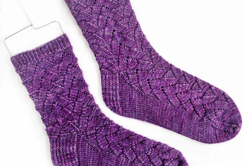 Lace Socks Hand-painted Yarn