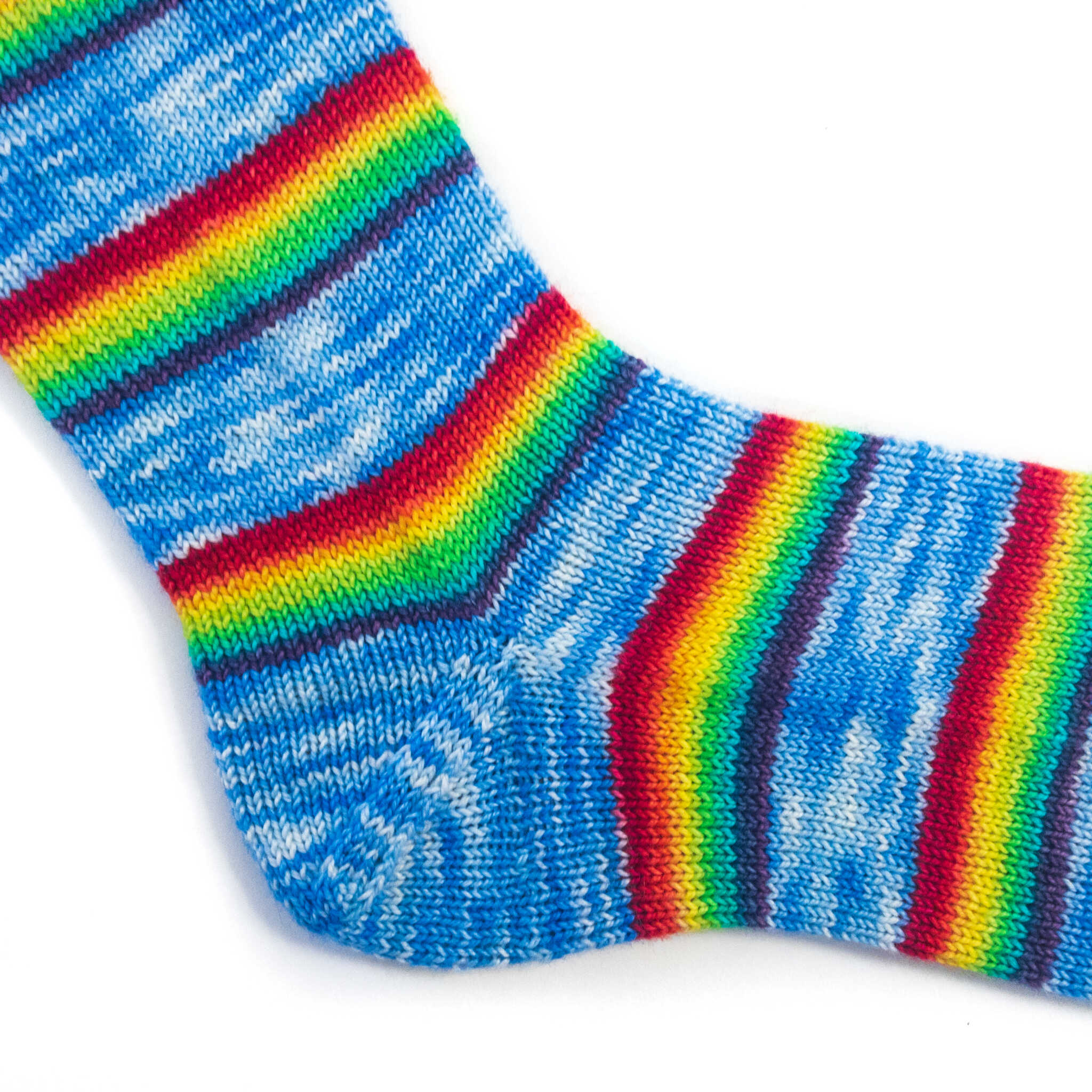 close up of afterthought heel
