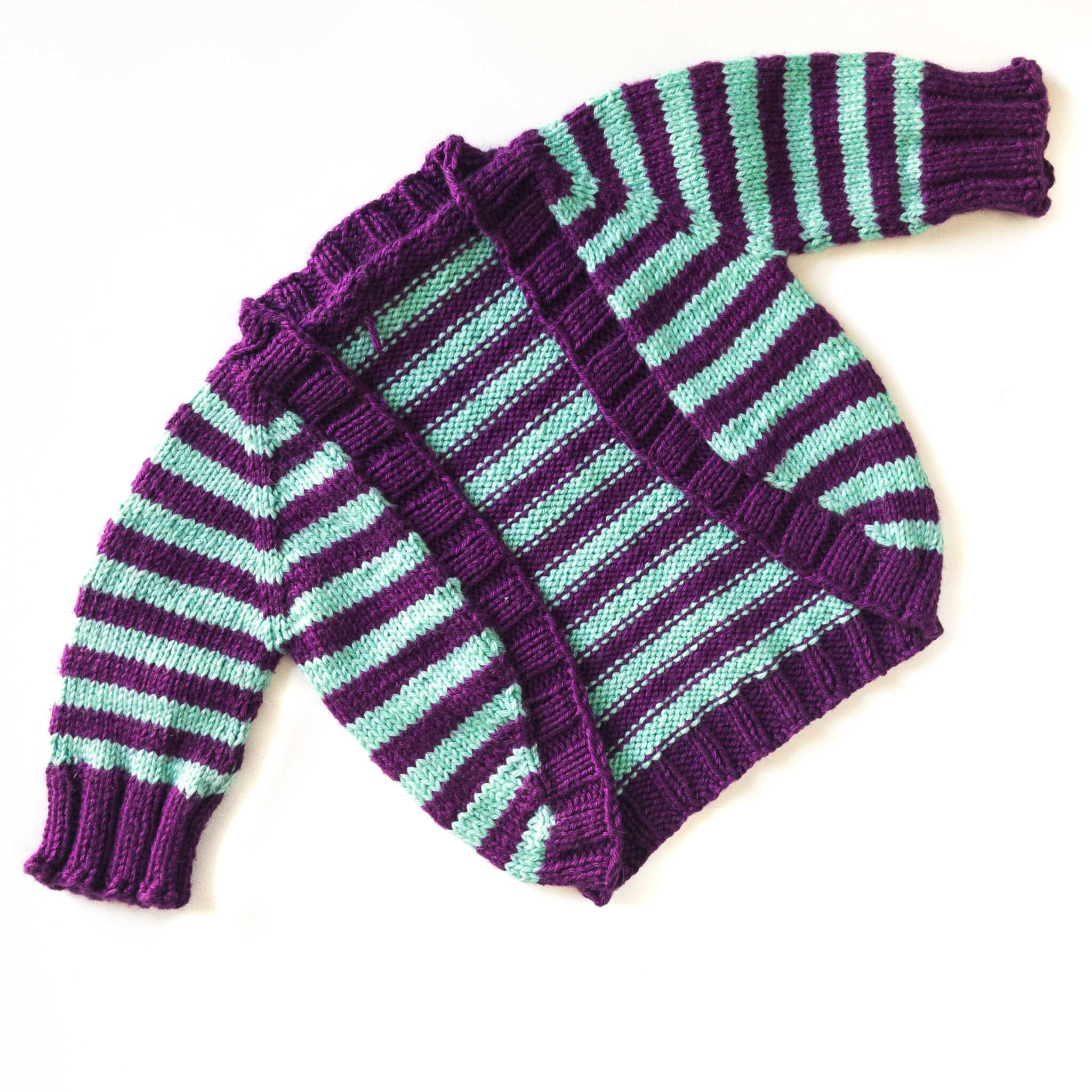 striped doll cardigan