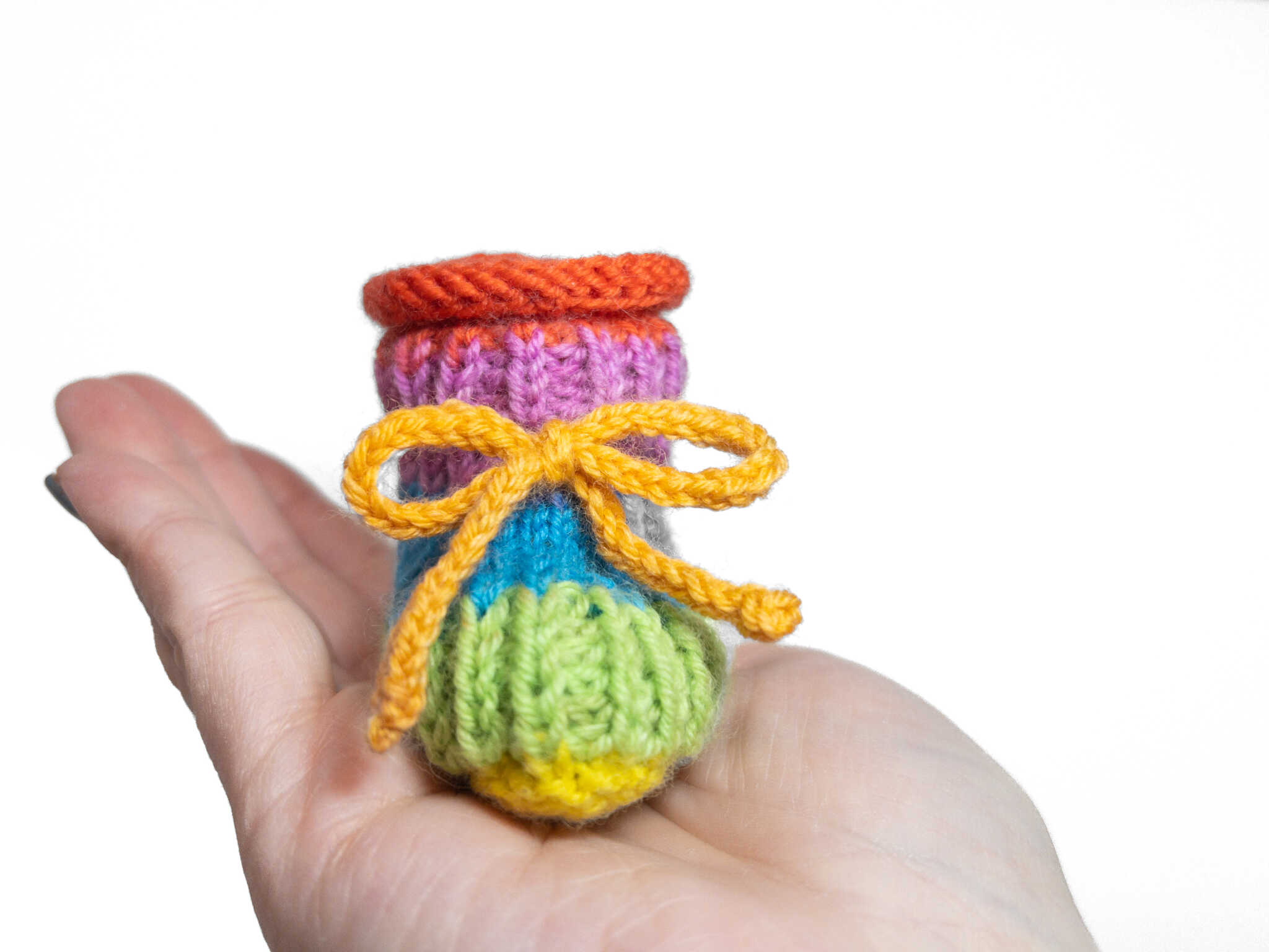Knitting for Babies Rainbow Baby Booties