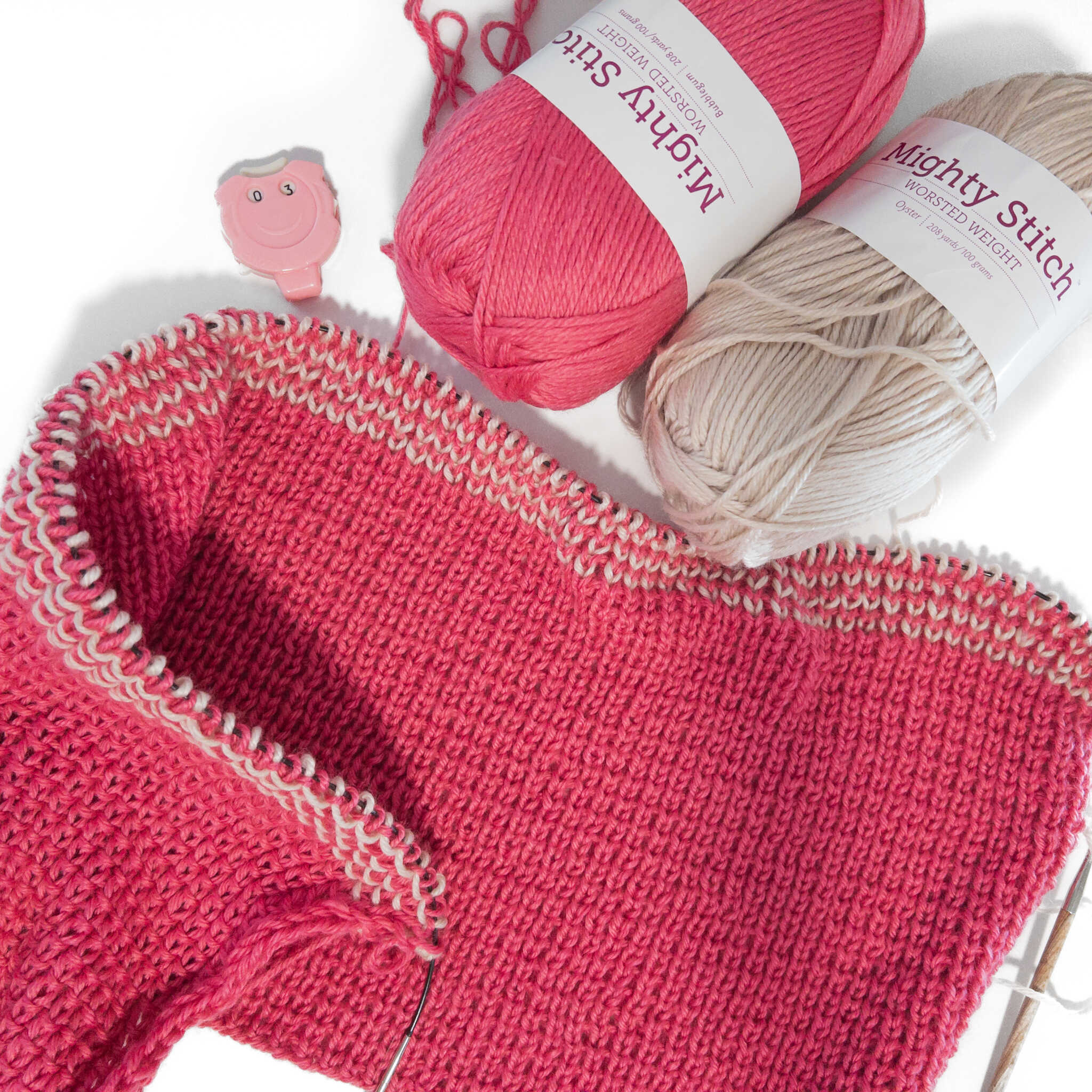 Purl Soho Baby Blanket - Knit Pick Might Stitch
