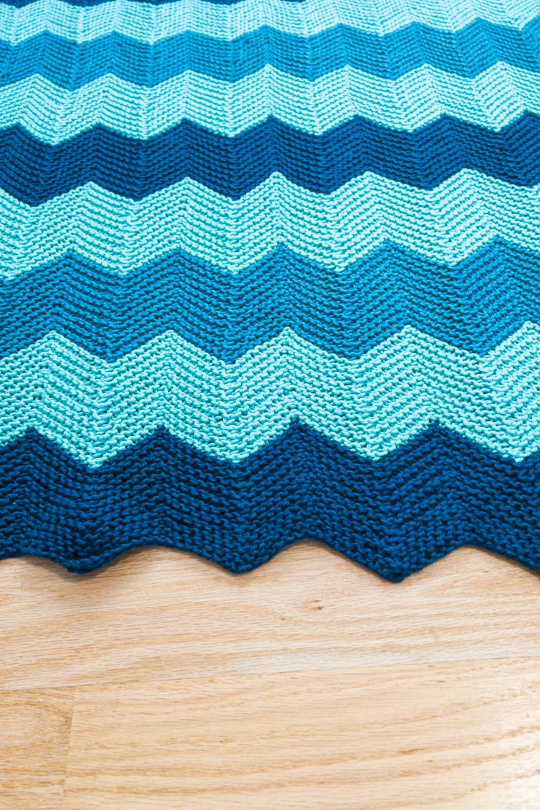 Easy to Knit Baby Blanket