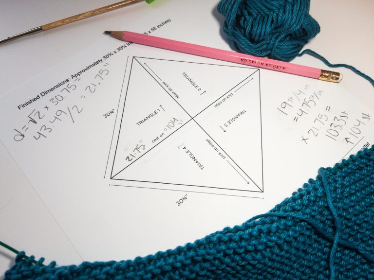 How to substitute yarn of a different weight using geometry