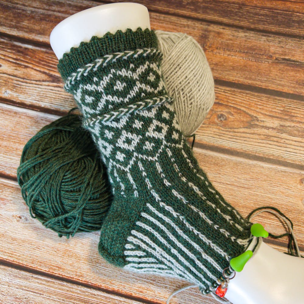 Winterfell Socks - GOT Inspired Knitting