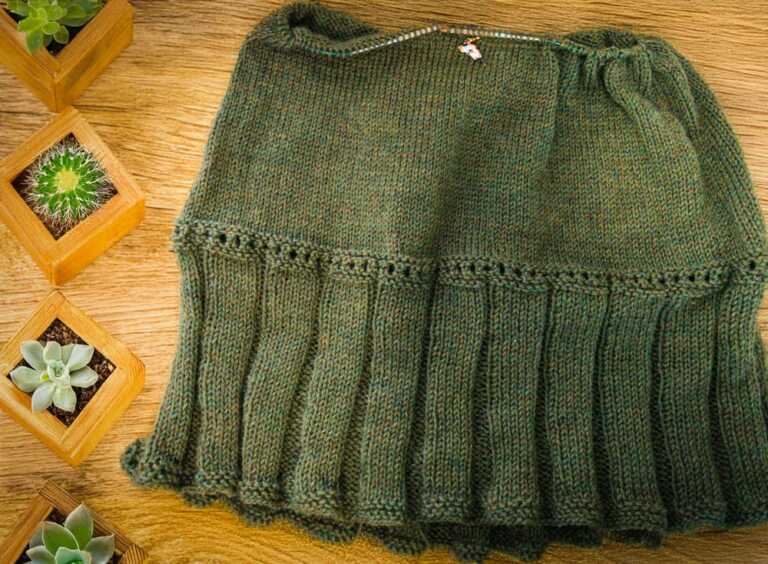 Knitted Skirt Project