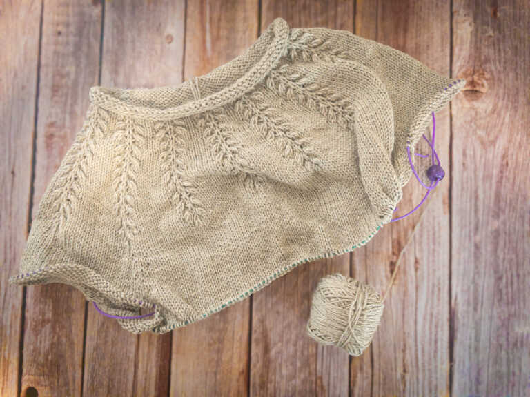 Yoke finished and sleeves split out!