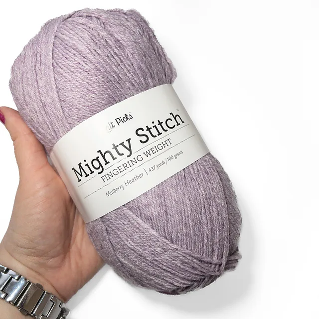 Mighty Stitch Fingering Weight Yarn