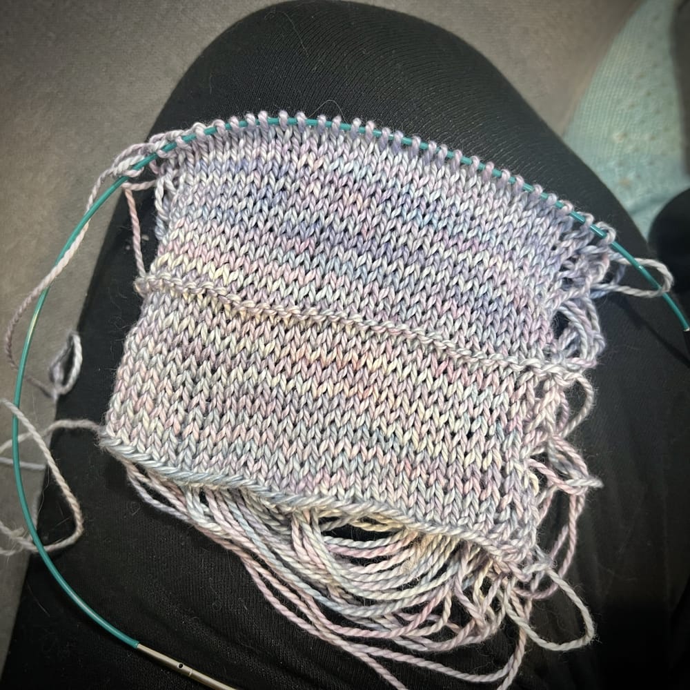 Knitting Swatch